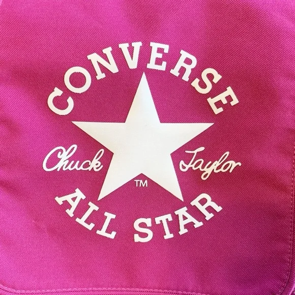 CONVERSE | messenger bag deep pink with extendable shoulder strap - Picture 2 of 12